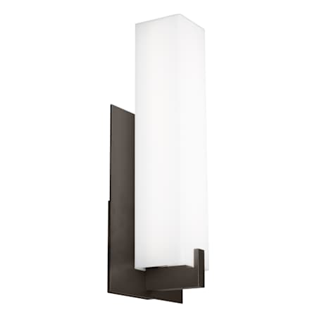 Visual Comfort Cosmo 18" High Integrated LED Wall Sconce with In-Line Fuse and Surge Protection Bronze / 3000K
