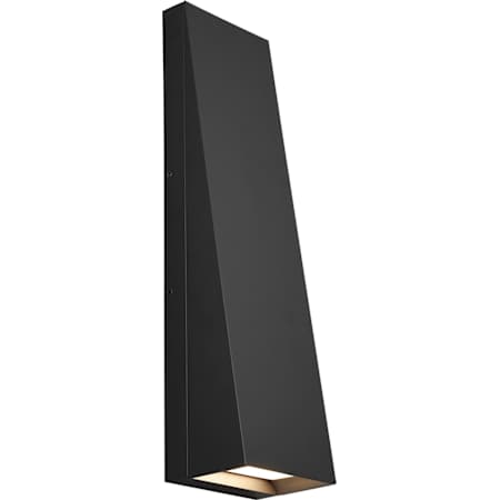 Visual Comfort Pitch 19" Tall LED Wall Sconce Black