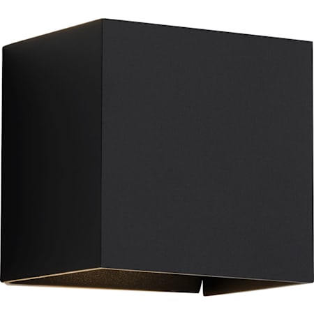 Visual Comfort Vex 5" Tall LED Wall Sconce Black / 2700K