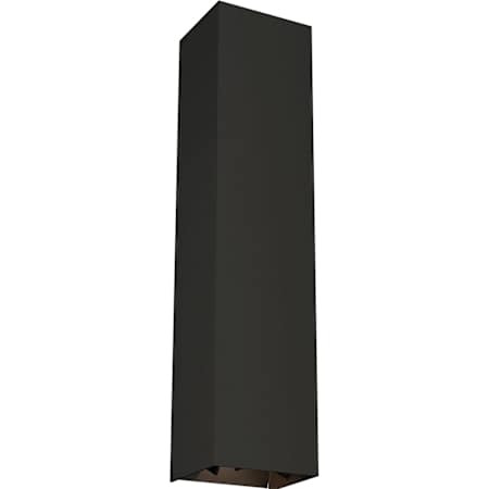 Visual Comfort Vex 20" Tall LED Outdoor Wall Sconce Black