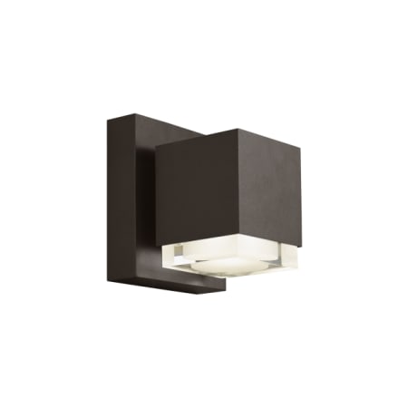 Visual Comfort Voto 7" Tall LED Wall Sconce with In-Line Fuse and Surge Protection Bronze / 2700K