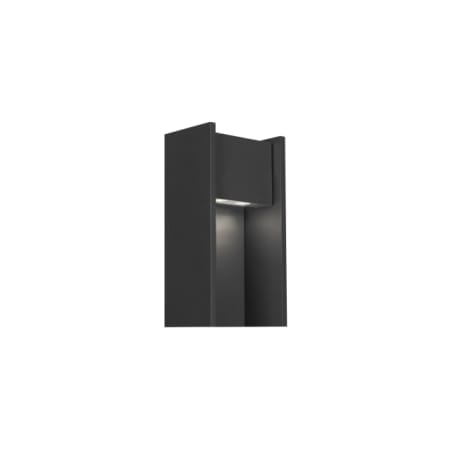 Visual Comfort Zur 18" Tall LED Wall Sconce Black / 2700K