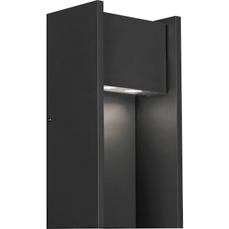 Visual Comfort Zur 18" Tall LED Wall Sconce with In-Line Fuse Black / 2700K
