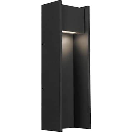 Visual Comfort Zur 24" Tall LED Wall Sconce with In-Line Fuse Black / 2700K