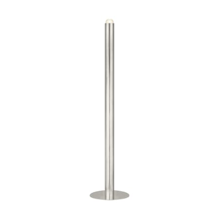 Visual Comfort Ebell 66" Tall LED Column Floor Lamp Antique Nickel