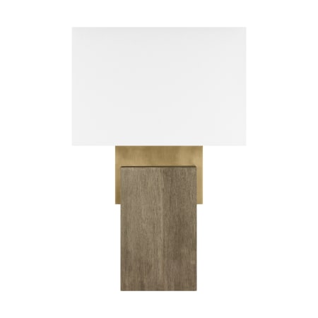Visual Comfort Slab 26" Tall LED Buffet Table Lamp Natural Brass