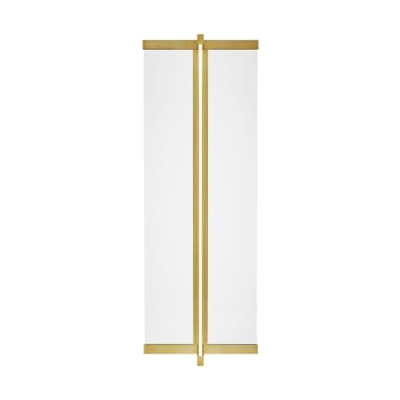 Visual Comfort Rohe 25" Tall LED Column Floor Lamp Natural Brass