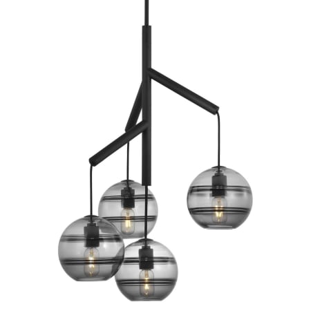 Visual Comfort Sedona 4 Light 25" Wide Chandelier Nightshade Black