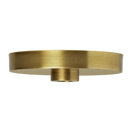 Visual Comfort Line-Voltage Shallow Canopy Natural Brass