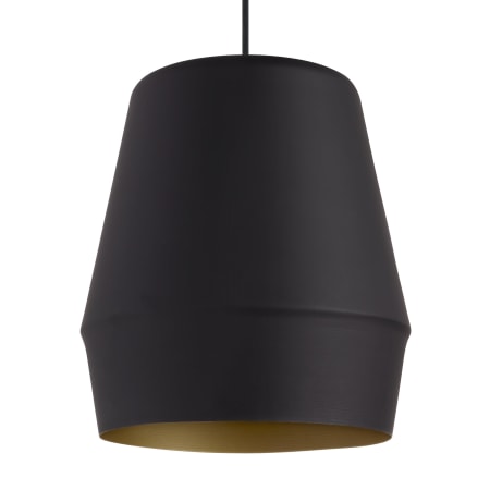 Visual Comfort Allea 13" Wide Pendant Black/Gold