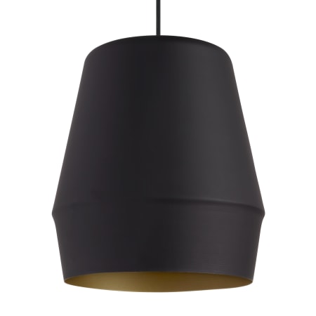 Visual Comfort Allea 13" Wide LED Pendant Black/Gold