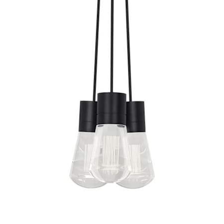 Visual Comfort Alva 9" Wide LED Mini Pendant Black