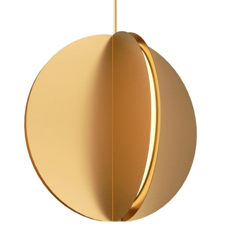 Visual Comfort Bau 28" Wide LED Pendant Natural Brass