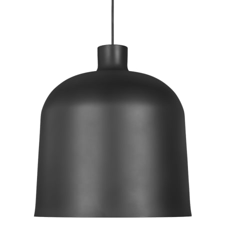 Visual Comfort Foundry 16" Wide LED Pendant Nightshade Black