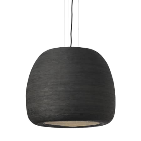 Visual Comfort Karam 21" Wide LED Suspension Pendant Black / Black