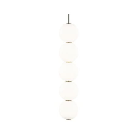 Visual Comfort Orbet 3" Wide LED Mini Pendant Natural Brass