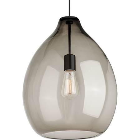Visual Comfort Quinton 16" Wide Pendant Black
