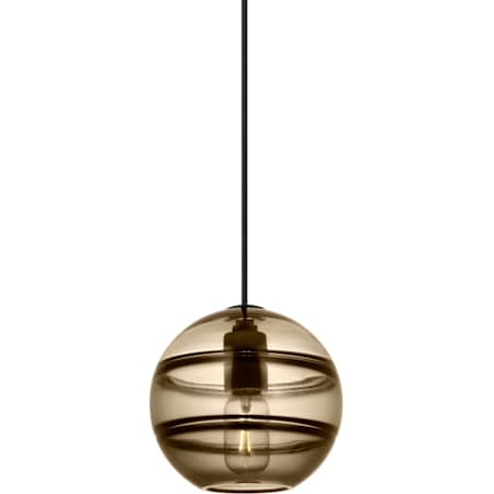 Visual Comfort Sedona 8" Wide LED Mini Pendant Nightshade Black