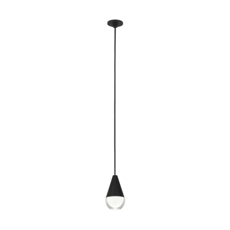 Visual Comfort Cupola Port Alone Pendant Nightshade Black