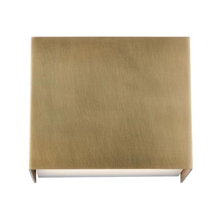 Visual Comfort Brompton 5" Tall LED Wall Sconce Natural Brass