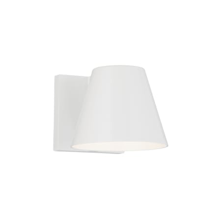 Visual Comfort Bowman 4-1/2" High 3000K LED Outdoor Wall Sconce White