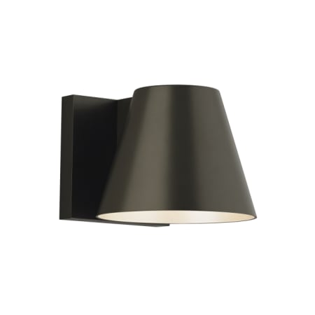 Visual Comfort Bowman 6" High Integrated 3000K LED 277 Volt Outdoor Wall Sconce Bronze