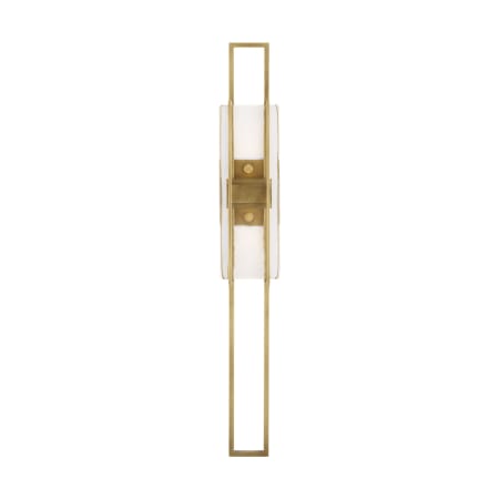 Visual Comfort Duelle 28" Tall LED Wall Sconce -277 Natural Brass