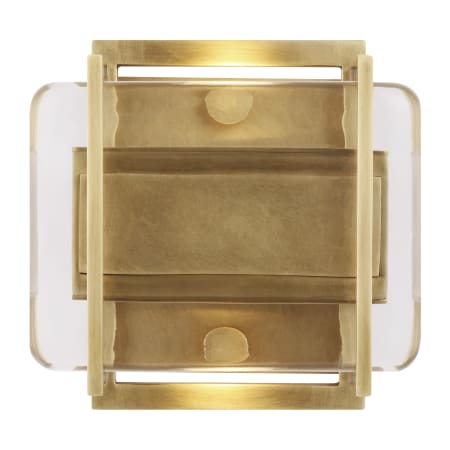 Visual Comfort Duelle 5" Tall LED Wall Sconce Natural Brass