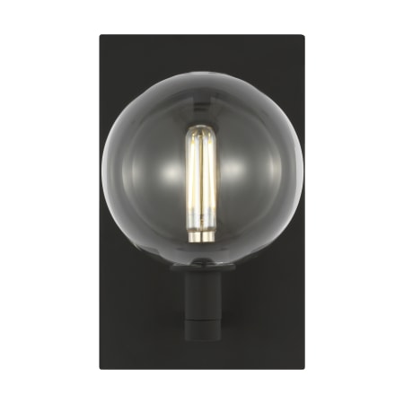 Visual Comfort Gambit 9" Tall Wall Sconce Nightshade Black
