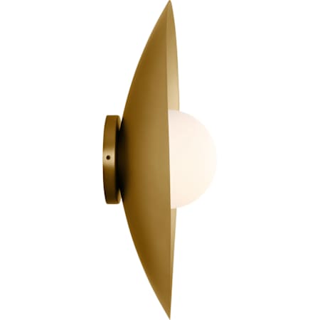 Visual Comfort Ace 16" Tall LED Natural Brass Wall Sconce Plated Brass