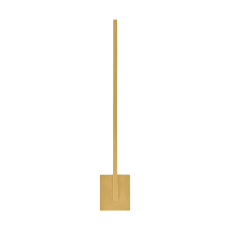 Visual Comfort Klee 27" Tall LED Wall Sconce with Acrylic Shade - ADA Compliant Natural Brass