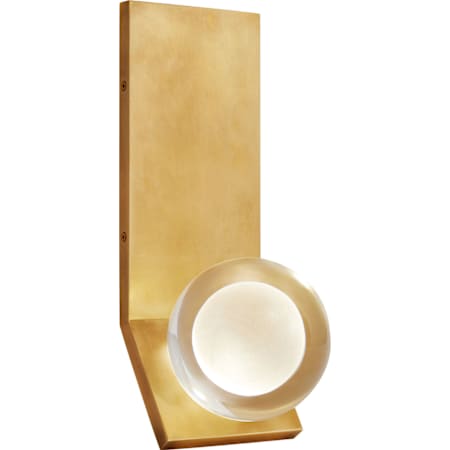 Visual Comfort Mina 14" Tall LED Wall Sconce - 277 Volt Natural Brass