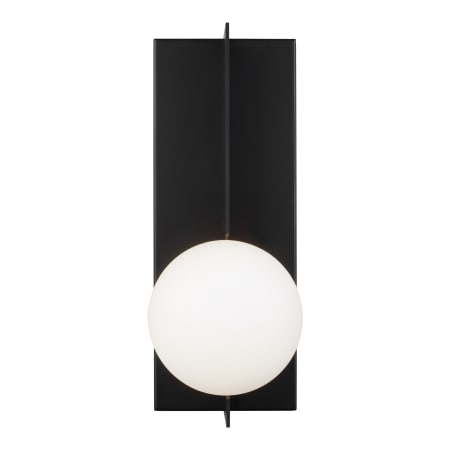 Visual Comfort Orbel Single Light 13" Tall Wall Sconce Matte Black