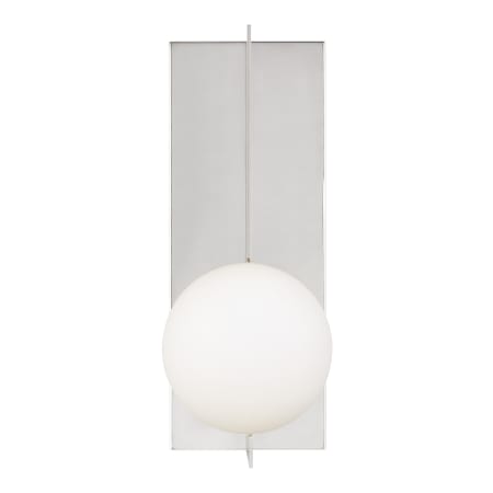 Visual Comfort Orbel Single Light 13" Tall Wall Sconce Polished Nickel