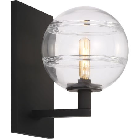 Visual Comfort Sedona 9" Tall LED Bathroom Sconce - 2700K, 90 CRI, 140 Lumens Nightshade Black