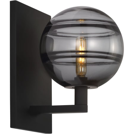 Visual Comfort Sedona 9" Tall LED Bathroom Sconce Nightshade Black