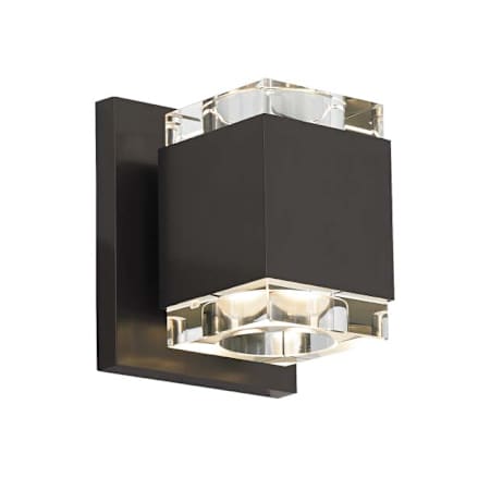 Visual Comfort Voto 5" Tall LED Wall Sconce Black