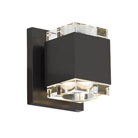 Visual Comfort Voto 5" Tall LED Wall Sconce Black
