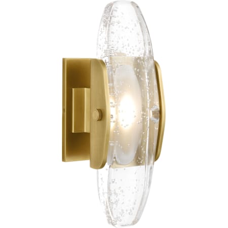 Visual Comfort Wythe 15" Tall LED Wall Sconce Plated Brass