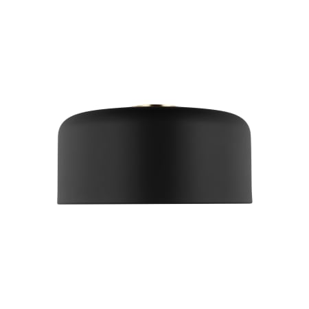 Visual Comfort Malone 16" Wide LED Flush Mount Ceiling Fixture Midnight Black
