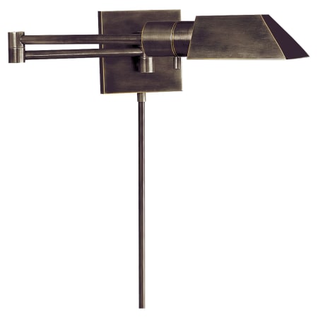 Visual Comfort Studio 5" Tall LED Plug-In Wall Sconce Bronze