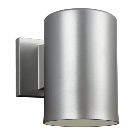 Visual Comfort Outdoor Cylinders 7" Tall Outdoor Wall Sconce Painted Brushed Nickel