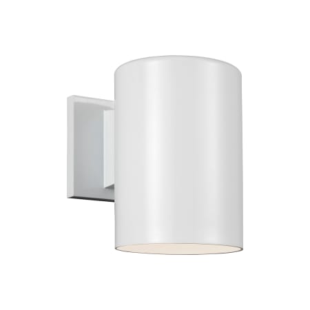 Visual Comfort 7" Tall LED Outdoor Wall Sconce White