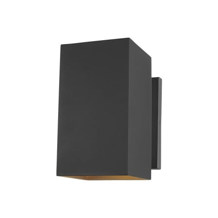 Visual Comfort Pohl 9" Tall Outdoor Wall Sconce Black