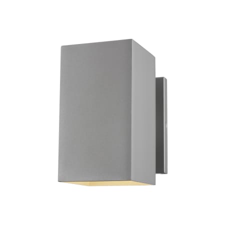 Visual Comfort Pohl 9" Tall Outdoor Wall Sconce Painted Brushed Nickel