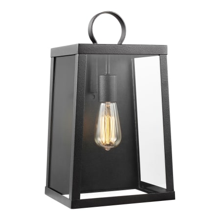 Visual Comfort Marinus 16" Tall Outdoor Wall Sconce Black