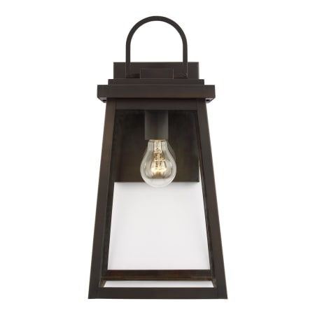 Visual Comfort Founders 18" Tall Outdoor Wall Sconce Antique Bronze