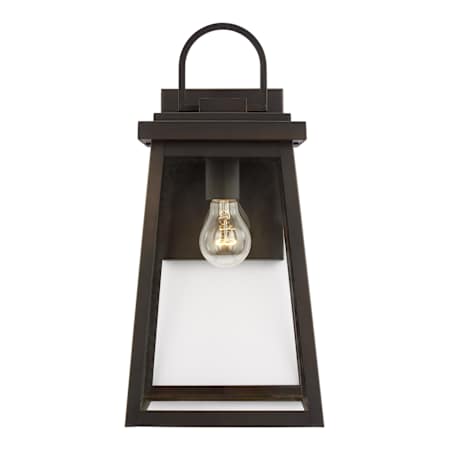 Visual Comfort Founders 18" Tall LED Outdoor Wall Sconce - Bulb Included Antique Bronze