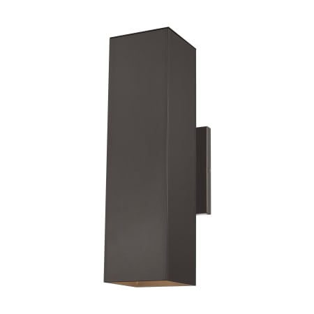 Visual Comfort Pohl 2 Light 19" Tall Outdoor Wall Sconce Bronze