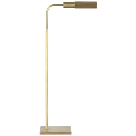 Visual Comfort VC CLASSIC 48" Tall LED Accent Floor Lamp Hand-Rubbed Antique Brass